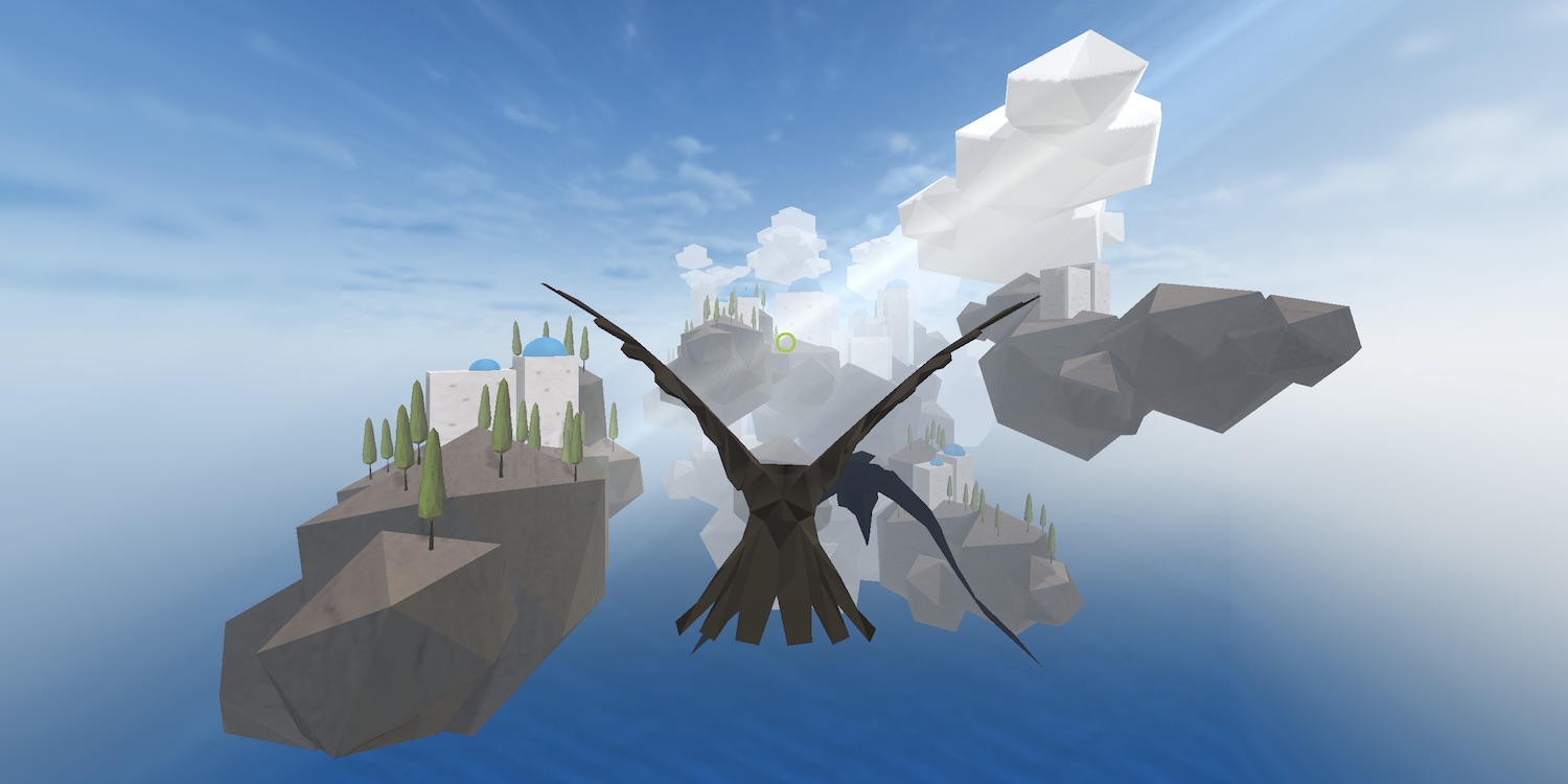Sanctuary VR game environment artwork